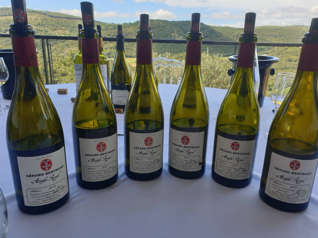 Gérard Bertrand's Aigle Royal Limoux Chardonnay vertical