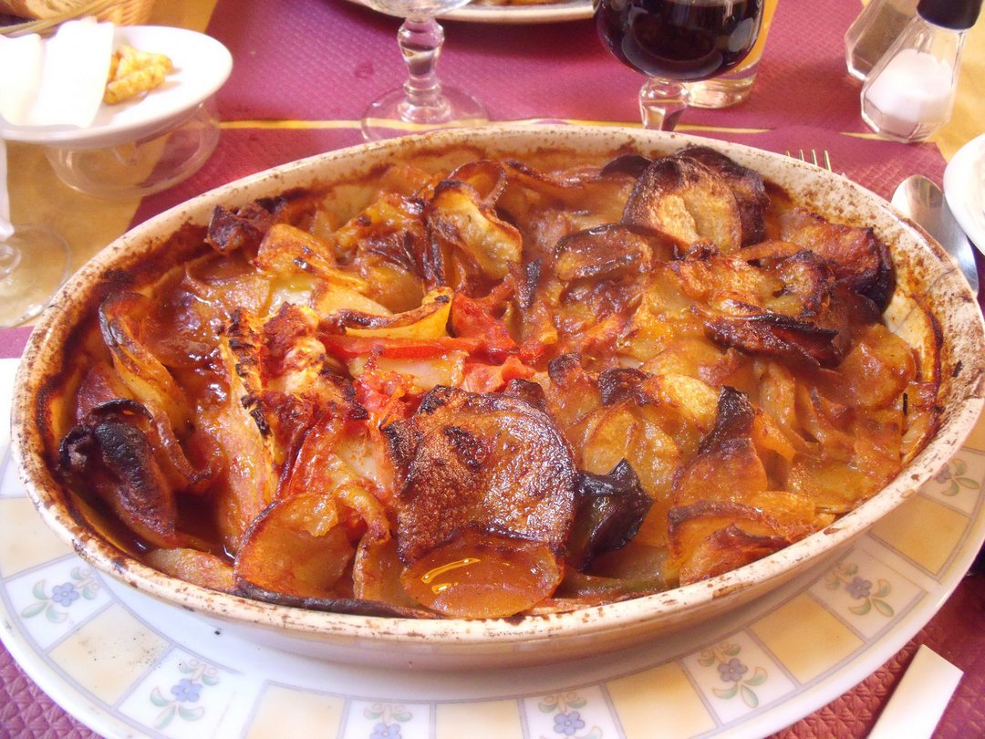 Gratin of Baccalau - for one!