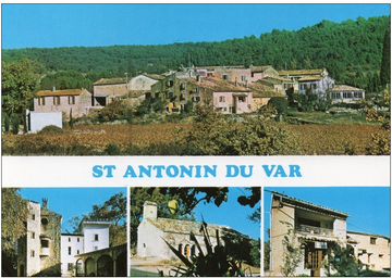 st antonin postcard