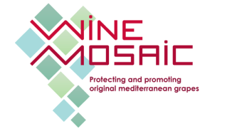 wine mosaic logo